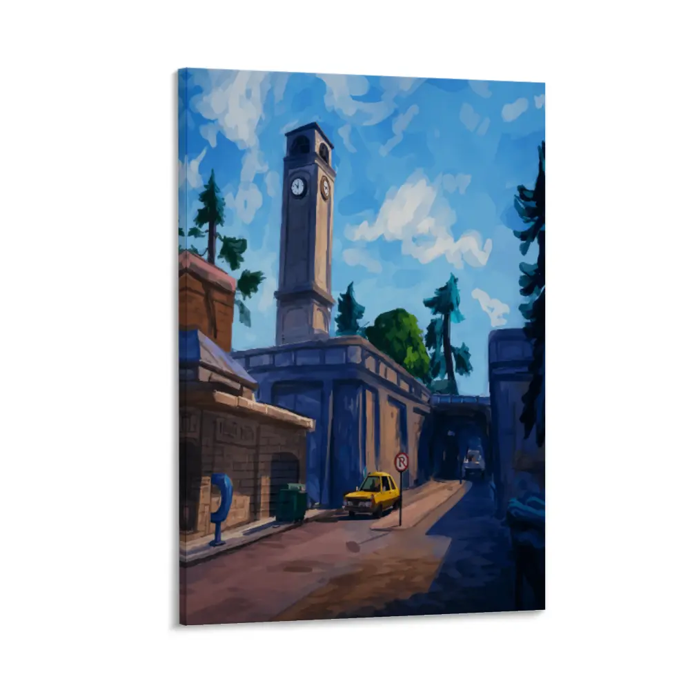 Fort-Inspired Video Game Themed Wall Art Print Posters - Waterproof, Vibrant Print, Art Work for Wall Decor, Decoration, Boys Room Accessories, Kitchen & Living Space Home Decor, Gaming Room Decor, Gamer Wall Art, Game Room Decoration custom canvas