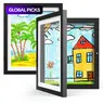 High Quality Front-Opening Art Display Frame, Storage Frame for Wall, Wall Gallery Frame, Photo Frame for Living Room and Bedroom, Wall Picture Frame, Framed Home Decoration #GLOBAL PICKS