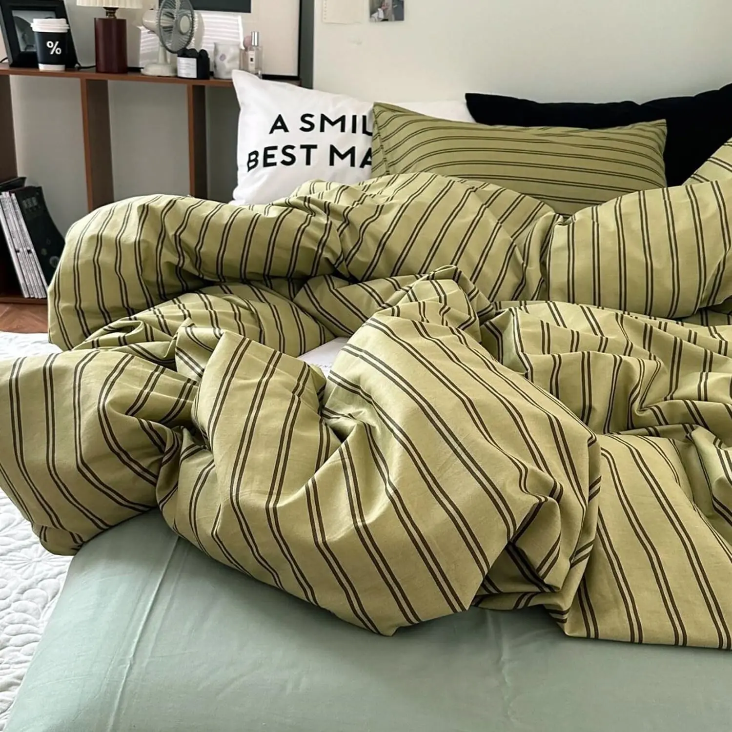 04 - Olive & Brown Striped