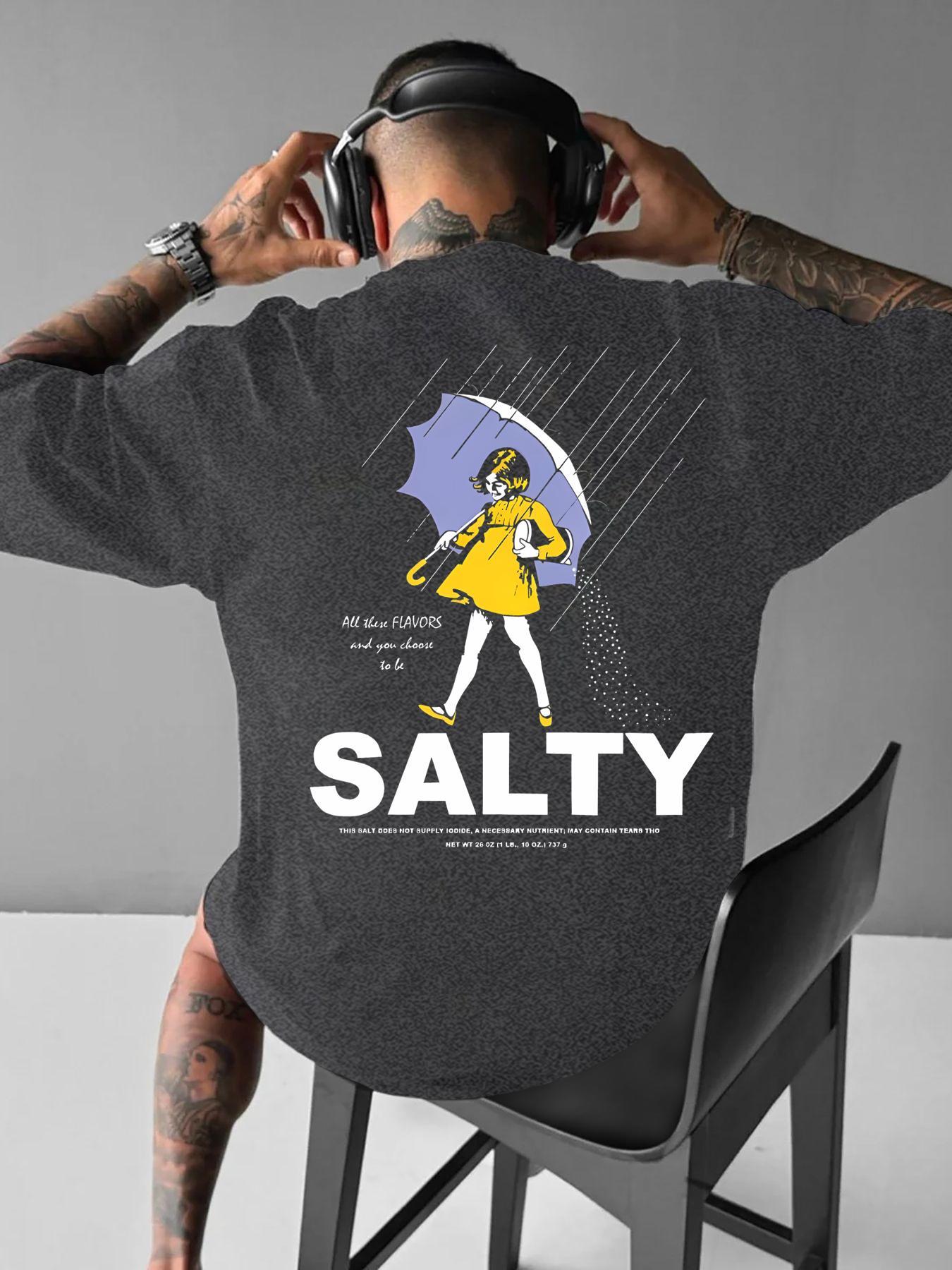 Men's Graphic Print Round Neck Tee, Casual Graphic Design Loose Casual Comfy Short Sleeve T-shirt for Summer, Men's Top for Daily Wear