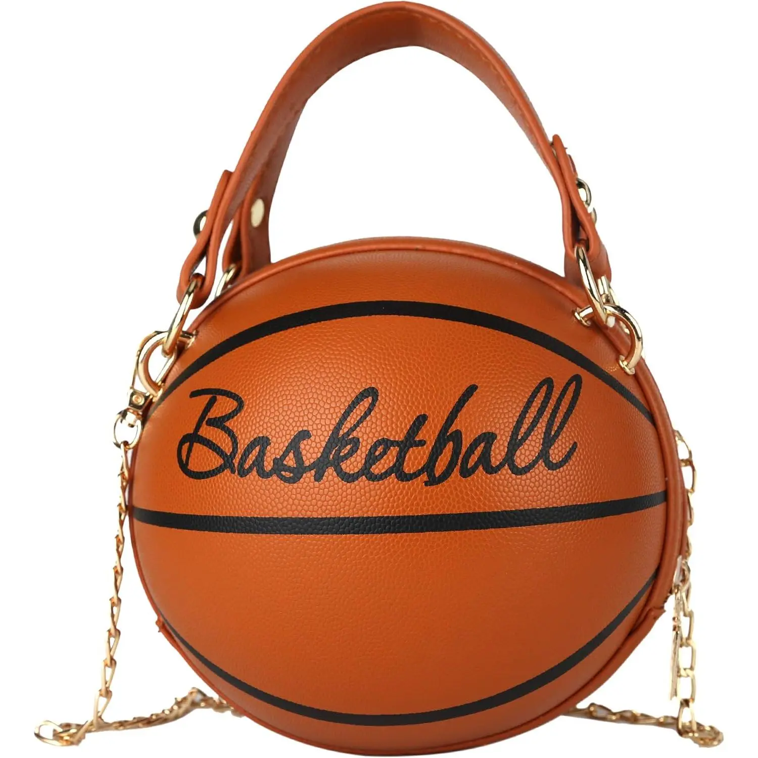 basketball Shaped purse   Bag,PU Handbag  Bag for Women