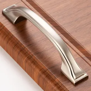 10 Pack Brushed Nickel Cabinet Pulls 3 Inch Satin Nickel Cabinet Handles Nickel Hardware for Kitchen Cabinets 8222 Drawers Bedroom Dresser Bathroom Vanity Cupboard