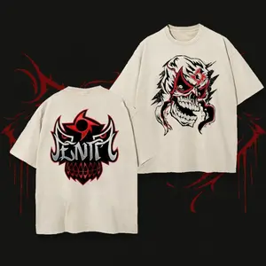 Graphic T-Shirt Penta El Zero Miedo Lucha Libre 2-Sided Oversized Graphic Tee with Bold Skull Design, Wrestling Fan Apparel, Unisex Cotton Streetwear Camiseta, Collector Wrestling Shirt, Casual Summer Verano Outfit
