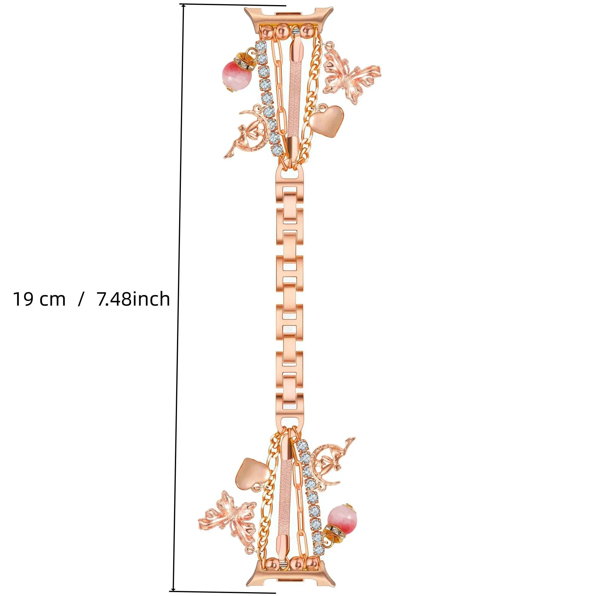 Metal strap compatible with Samsung Galaxy Watch 8 40mm/44mm and Classic 46mm, sparkling diamond metal strap, women's metal strap, Smartwatch Compatible Bands, Smartwatch Strap Accessories, Smart Watch Straps, Wearable Tech Accessories