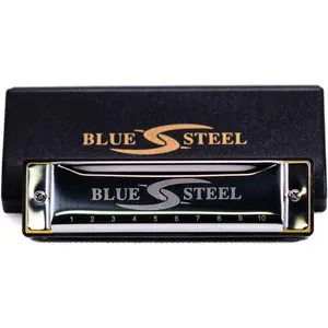 Blue Steel Harmonica (C)