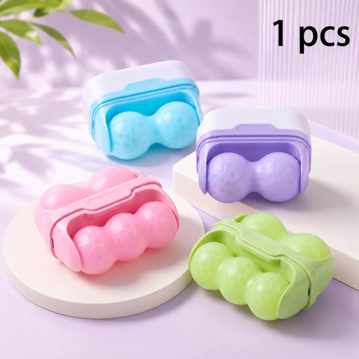 Unisex Facial Beauty Massager & Ice Roller, Compact Ergonomic Beauty Tool for Face & Body, Daily Puffiness Relief & Morning Routine with Soothing Cooling Effect, Beauty Tools