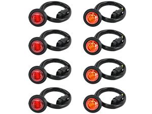 Nilight UTV ATV Turn Signal Wiring Harness Kit Street Legal Flasher Relay Kits with Vertical Rocker Switch Red &Yellow Lights for Polaris Kawasaki Teryx Can Am Commander Cat Wild Green Backlight