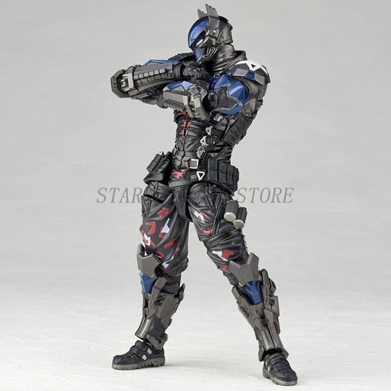 17cm AMAZING YAMAGUCHI Arkham Knight Action Figure PVC 024# Collectible Doll Ornaments Movable Bruce Wayne Figurine Model Toys