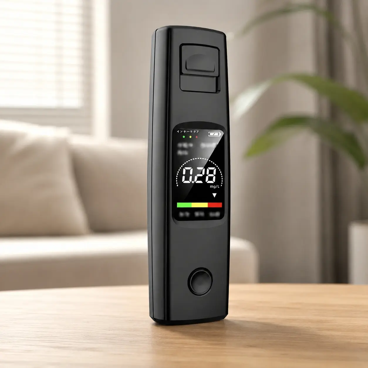 High-Precision Portable Breathalyzer - Accurate Alcohol Tester, 0.00-0.40% BAC, Fast Response, Durable with LCD Backlight. Perfect for Personal Safety, Driving, and Home Use. Compact Anti-Drink Drive Device with Sensor.