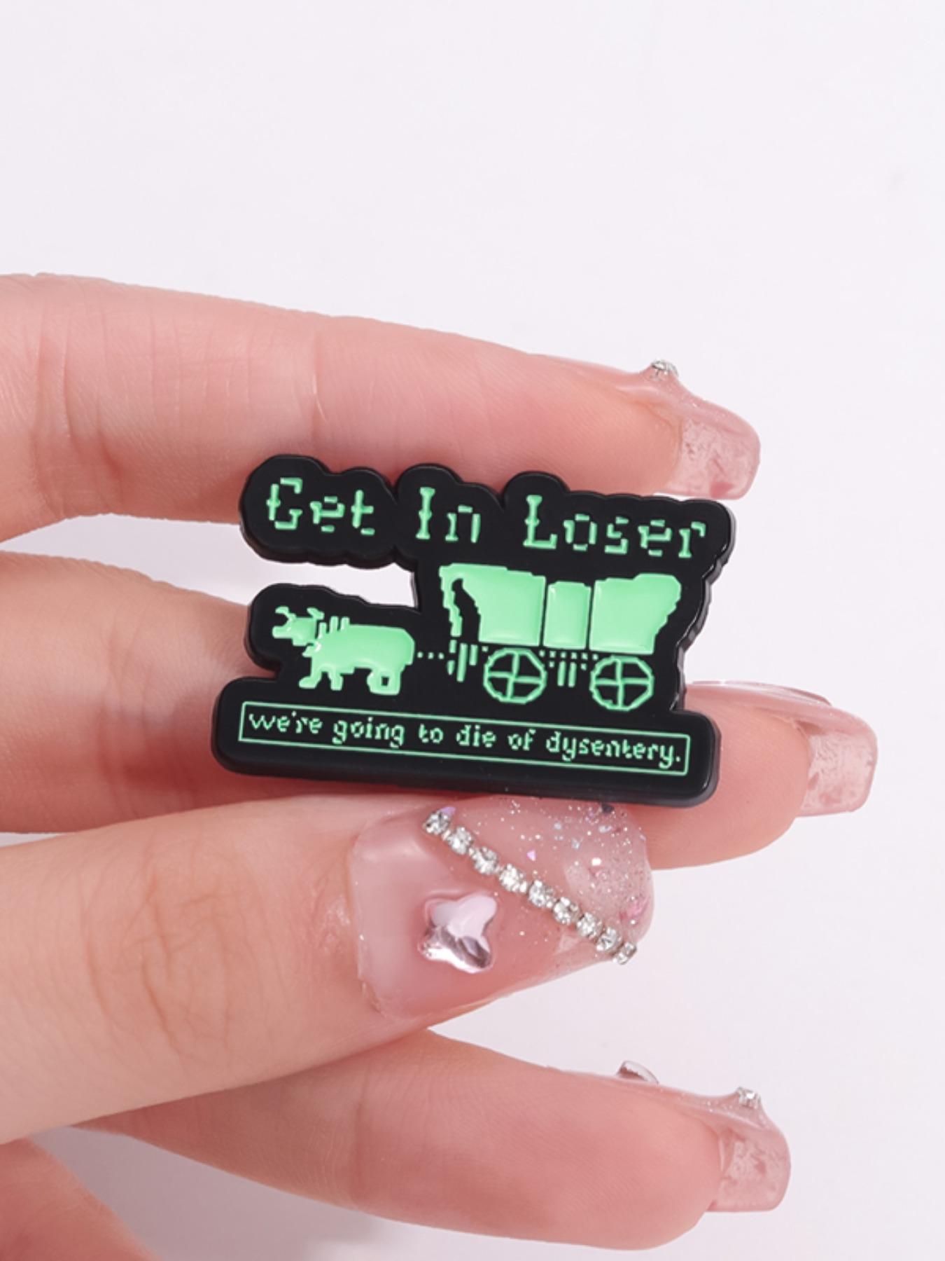Cute Cartoon Animal & Letter Design Brooch Pin Clip Durable Metal Pins Back To School, Fashion Alloy Badge for Women & Men, Clothes Accessories for Party, Daily Clothing Decor