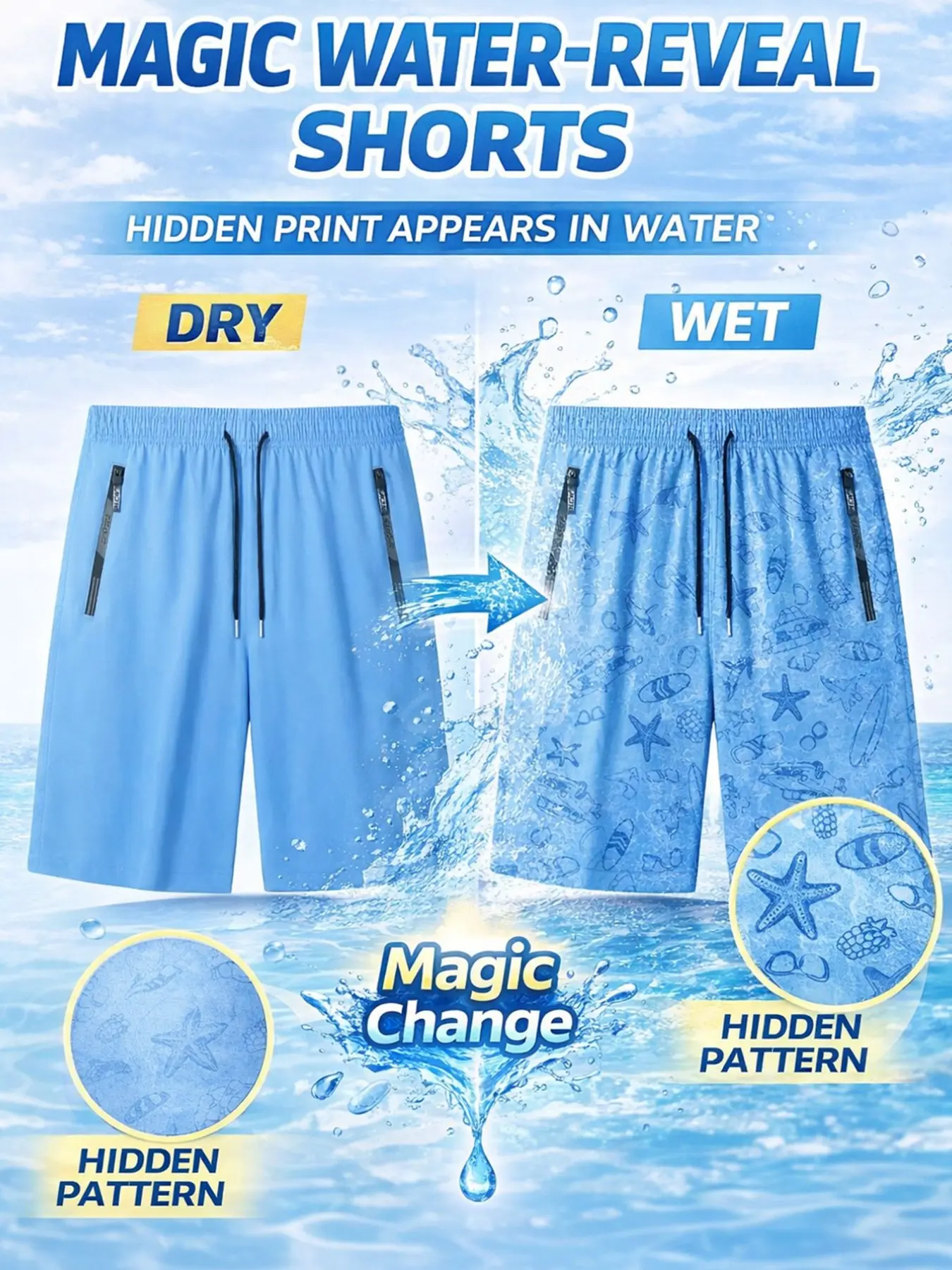 Men's Ice Silk Quick-Dry Five-Quarter Shorts, High Elastic Breathable Fitness Running Basketball Pants, Outdoor Hiking Sport Casual Pants, Lightweight Performance Shorts, Athletic Sports Shorts