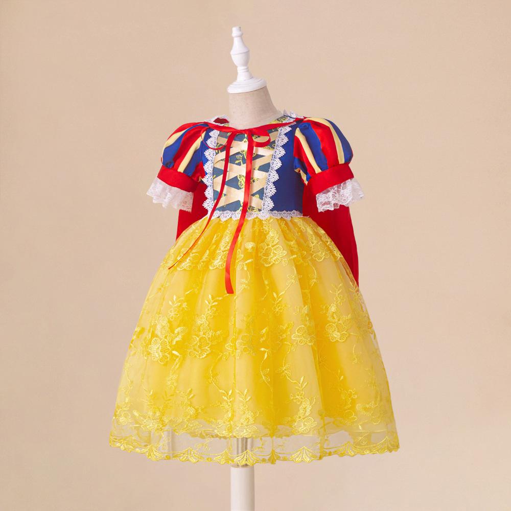 New(New)102 Baby Girls Princess Dress Fairy Tale Cosplay Costume Birthday Party Dresses Fancy Party Performance Adele