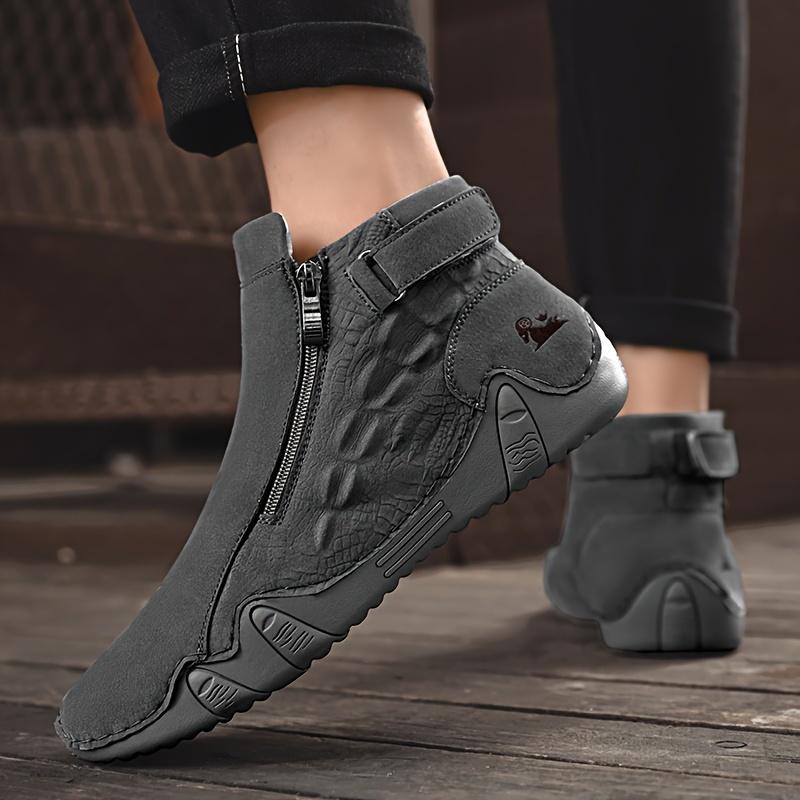 Trendy Plus Size Fashionable Outdoor Anti-Slip Warm And Comfortable Casual Business Handmade Bean Driving Men'S Shoes Men'S Slip-On