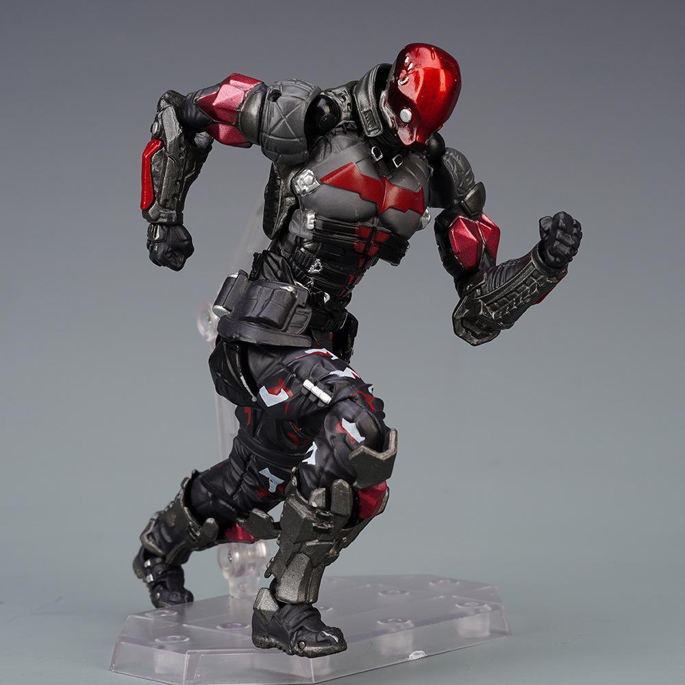AMAZING YAMAGUCHI Action Figure Arkham Knight Batman Red Hood Robin Jason Todd Figuarts Game Model Toy Collection Christmas Gift