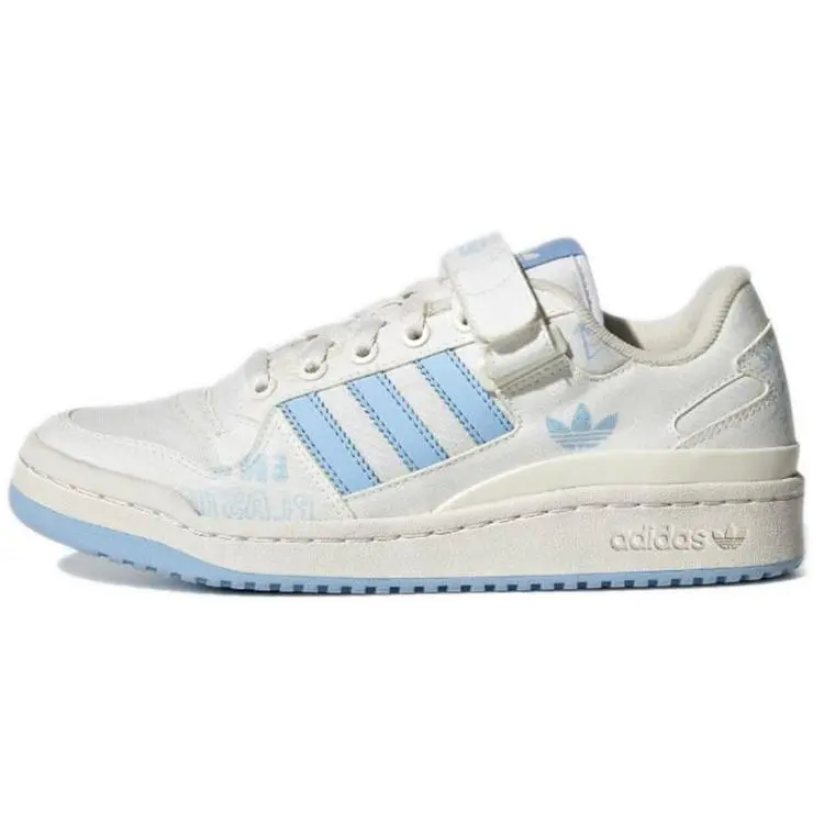 adidas Originals Forum Low Synthetic Leather Velcro Durable Fit Low Top Skate Shoes GY7985
