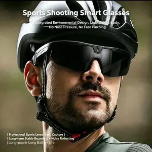 First-Person Smart Glasses, Dual Stabilization HD Camera, Ai Real-Time Translation, Bluetooth-compatible Call, Type-C Charging, Ip66 Waterproof, Multi-Function Sports Goggles