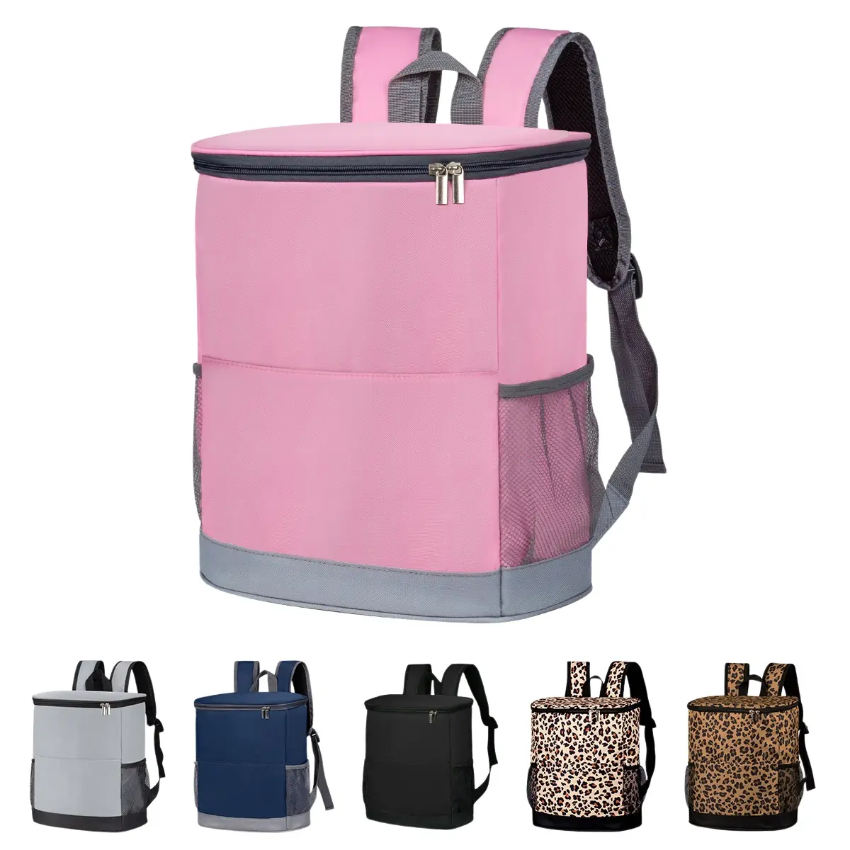 Unisex Heavy Duty Waterproof Cooler Backpack - Leakproof Lining Insulated Thermal Bag, Insulated Lunch Bag with Large Durable Capacity for Hiking/Camping Outdoor Activities