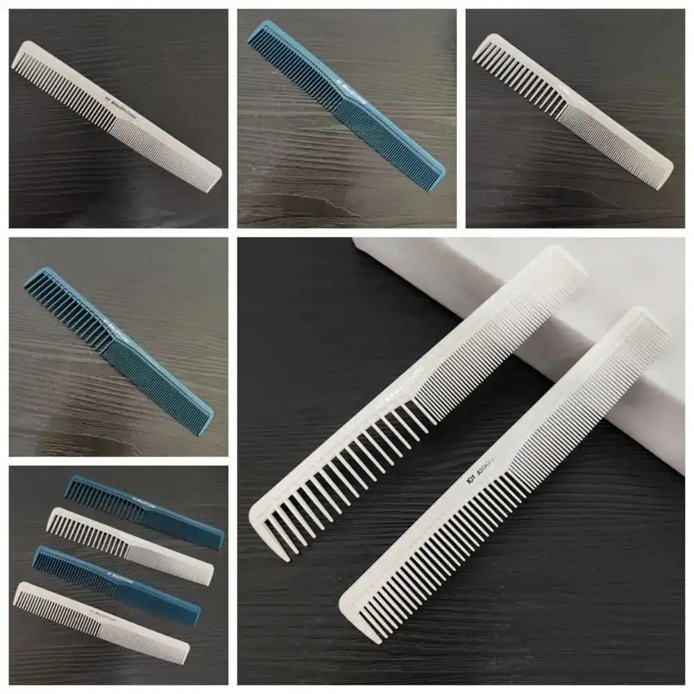 1 Professional Barber Comb |   Wide Tooth, Double-sided Design, Plastic Material, Suitable for Normal Hair Types |   Ideal for Salon and Home Professional Hair Styling