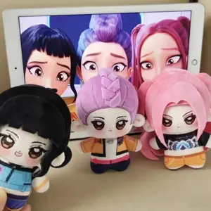 New 12cm Anime Kpop Demons Team Plush Figure Toy Fans Collection Gift for Kids Birthday Christmas Back To School Gifts
