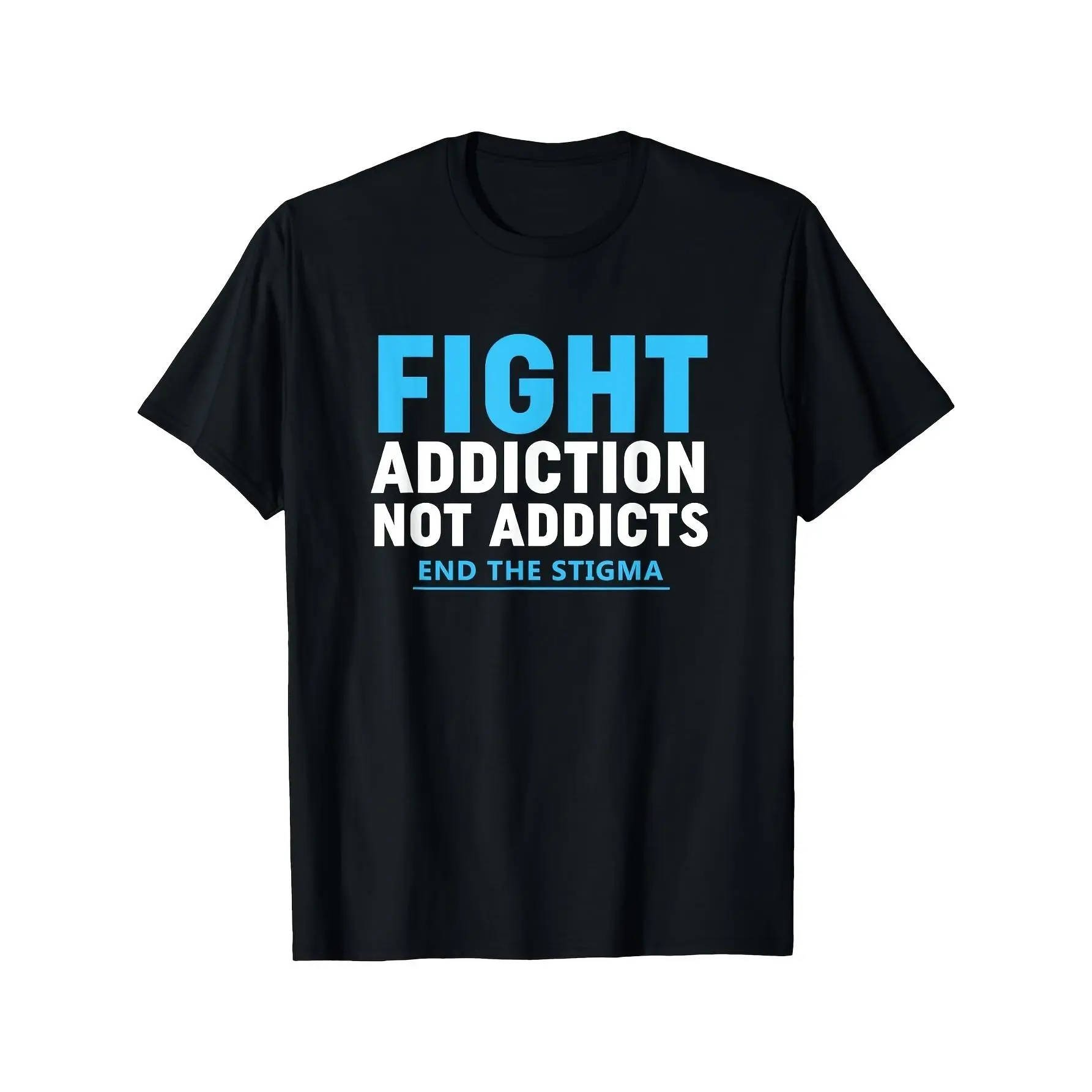 Summer 2026 Short-Sleeve Fashion T-Shirt:  Addiction Theme (Unisex) cotton tee shirt
