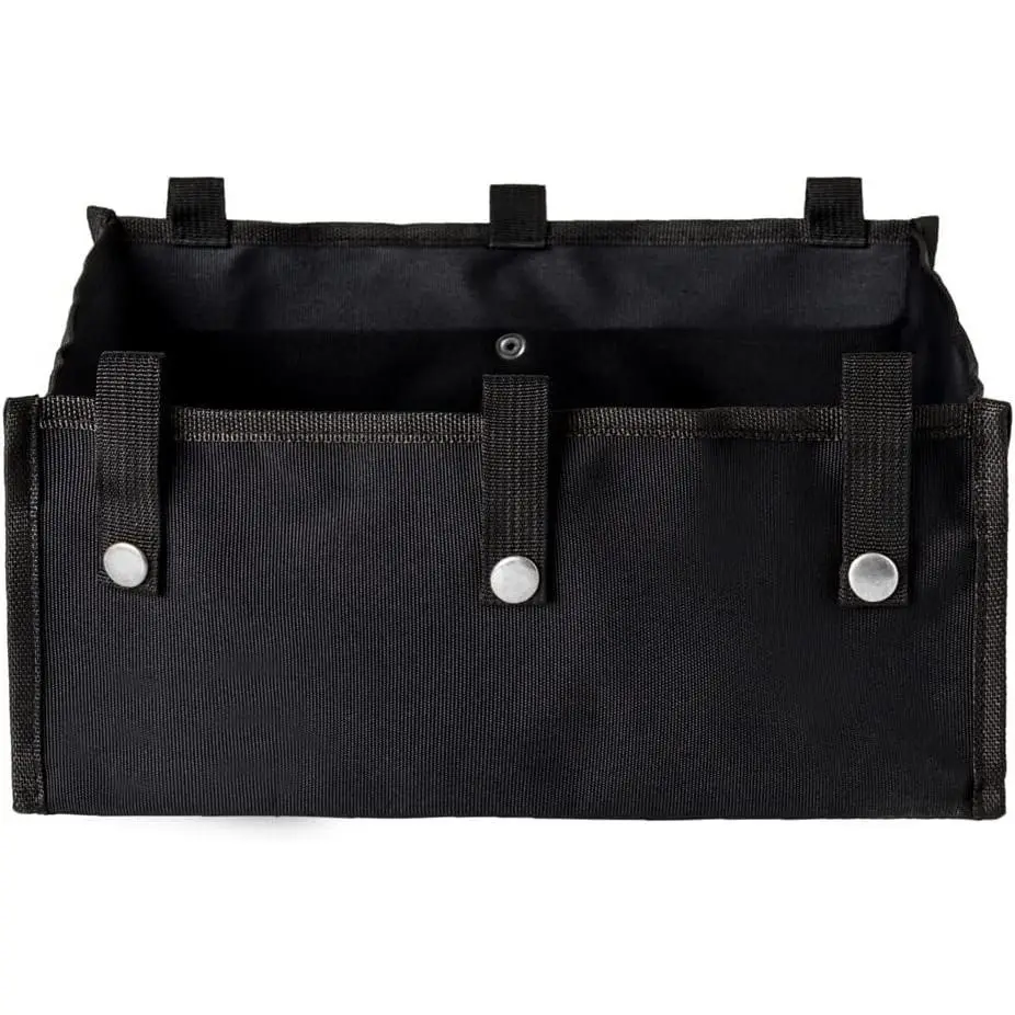 Under Seat Rollator Bag, Large Size Rollator Basket, Under Seat Bag or Tote for Four Wheel Rollator, Walker Underseat   Basket (Black-S)