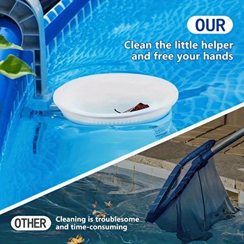 Synthetic Fine Mesh Filter Net Sleeves - Universal Fit for Skimmer Baskets, Skimmer Basket Cleaner for Pool Owners, Essential Summer Pool Supplies