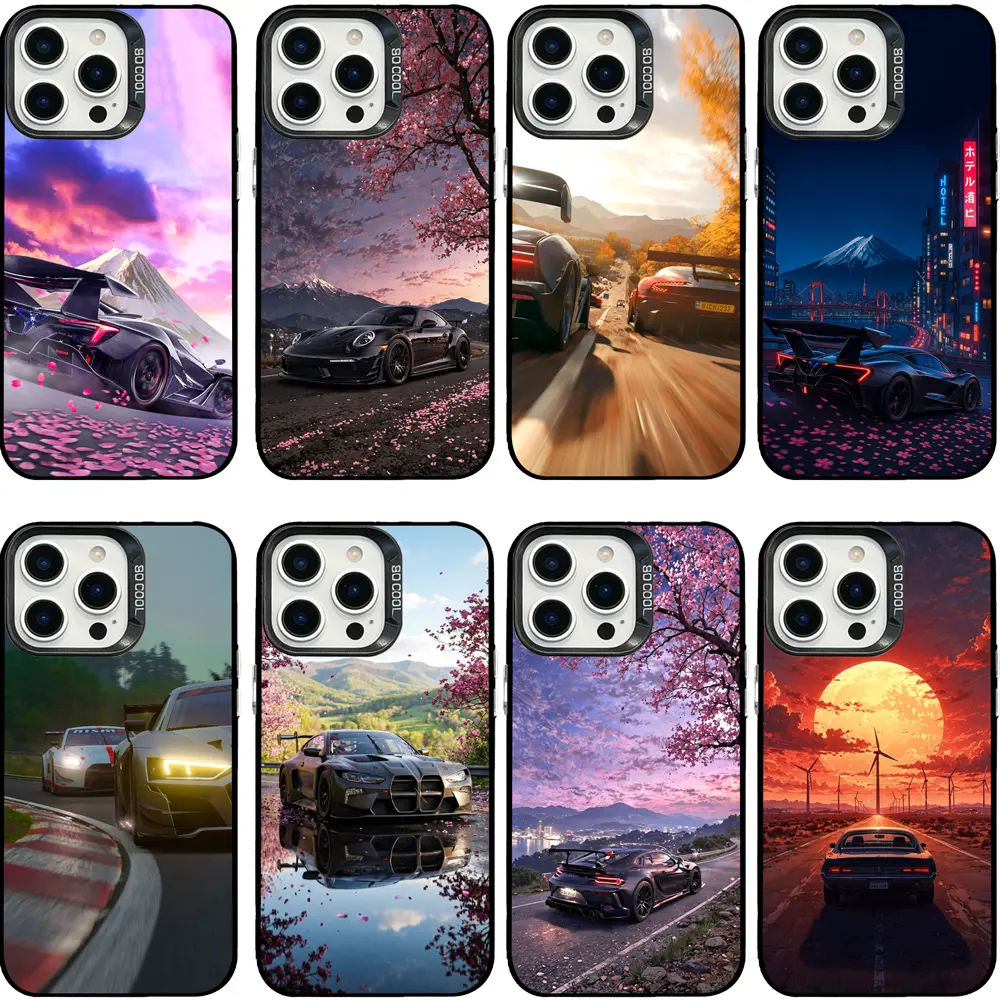 Forza Horizon Supercar & Open World Scenery Smartphone Cases - Handheld Cellphone Protection for iPhone 17 ProMax, Air, 16 Pro, 15, 14 Plus, 13, 12 & Samsung S23-S26 - Game Fan Gifts for Devices, Casing