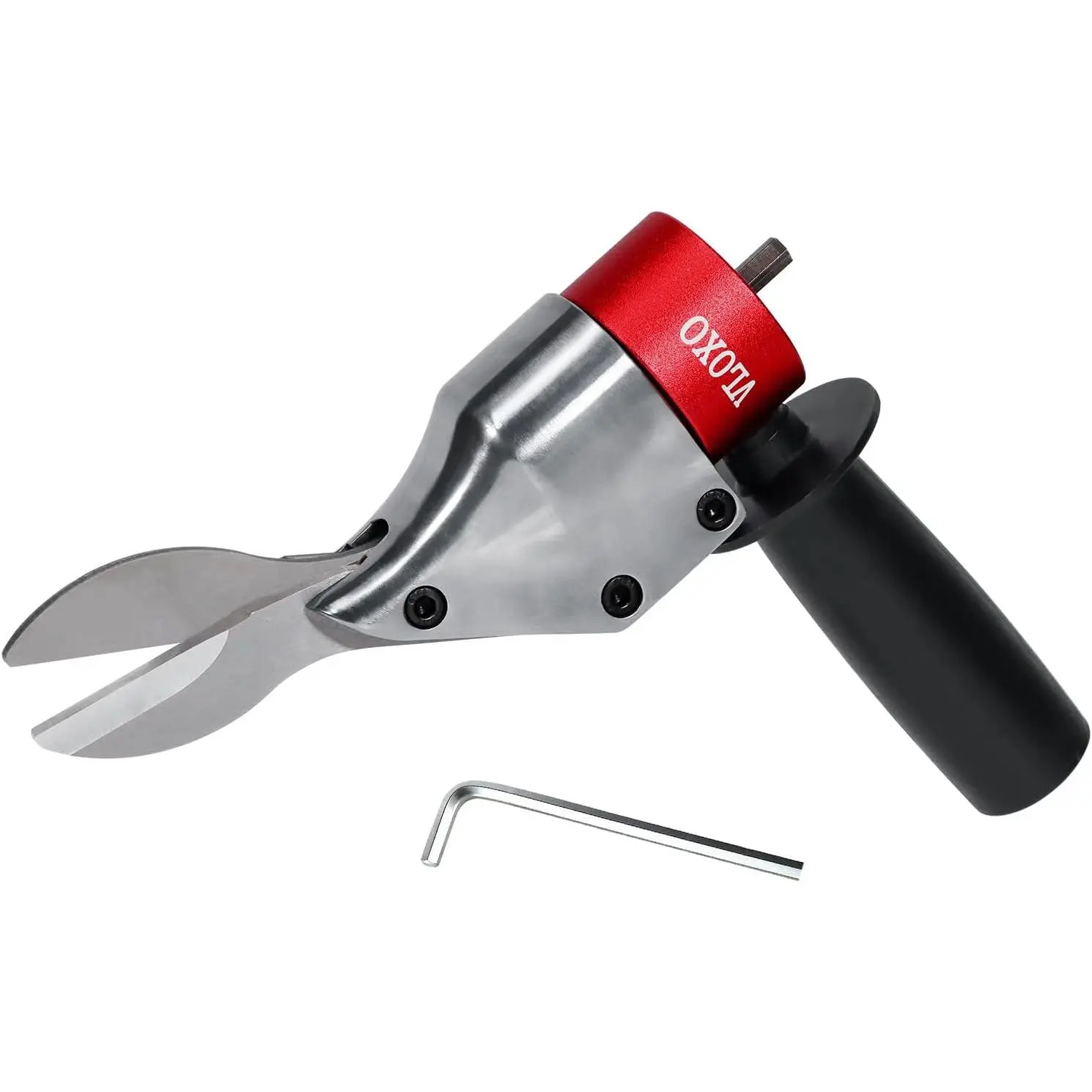 Shear Shear with 360-Degree Pivoting Head Electric Cutting Tool for Cuts Iron Sheet Aluminum and Copper