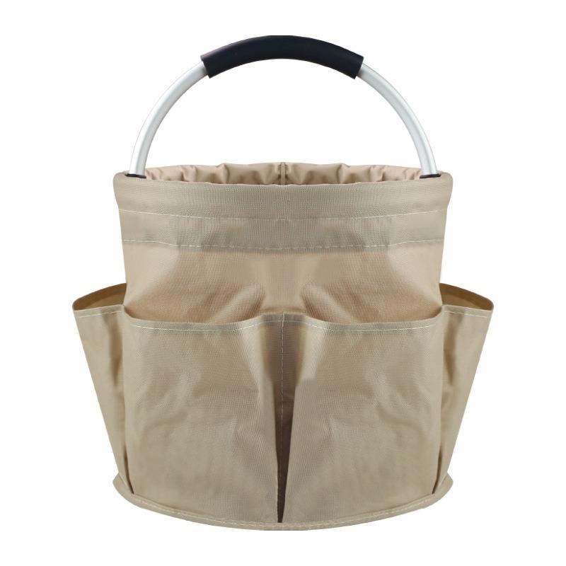 Outdoor Beach Basket Lightweight Portable Picnic Basket Portable Storage Wash Bag Bath Basket Household Tools Basket Foldable