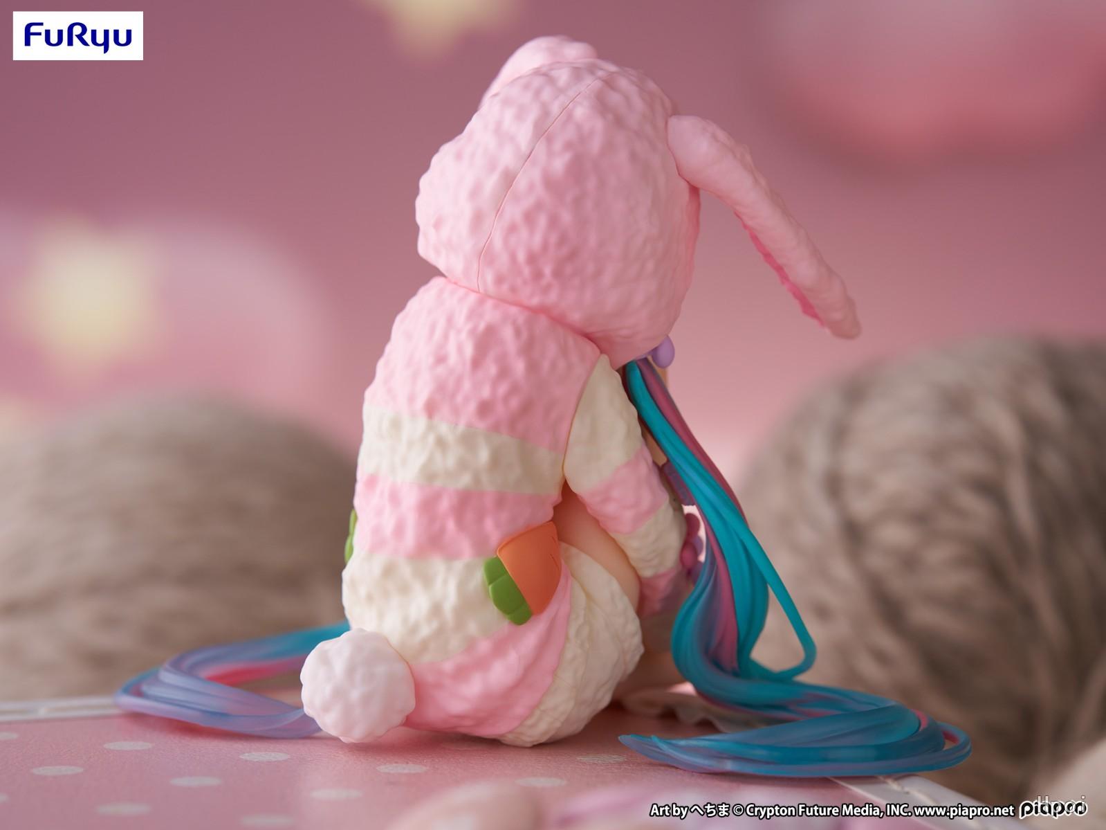 15cm Anime Figure — Instant Noodle Lid Stopper (Rabbit-Ear Pajamas Version) | Model Toy Figurine | Articulated Collectible | PVC Material | Gift Item