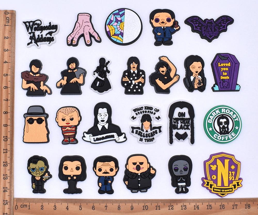 Halloween cartoon DIY accessory small flat decoration PVC soft adhesive patch decoration