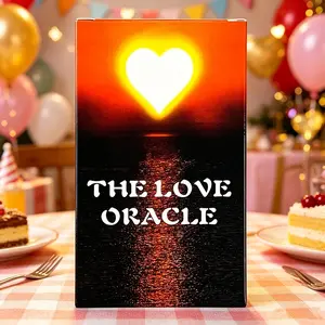 54 Oracle Cards for Love Prophecy Game, Authentic Sacred Divination Cards, Romantic Rituals for Valentine's Day, Emotional Guidance & Mystical Relationship Insights