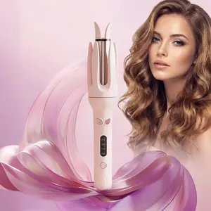 Automatic Hair Curling Iron, 28mm Rotating Hair Curler with Negative Ion Technology, 4 Adjustable Temperature Settings, Ceramic Hair Styling Tool for Women #GLOBAL PICKS