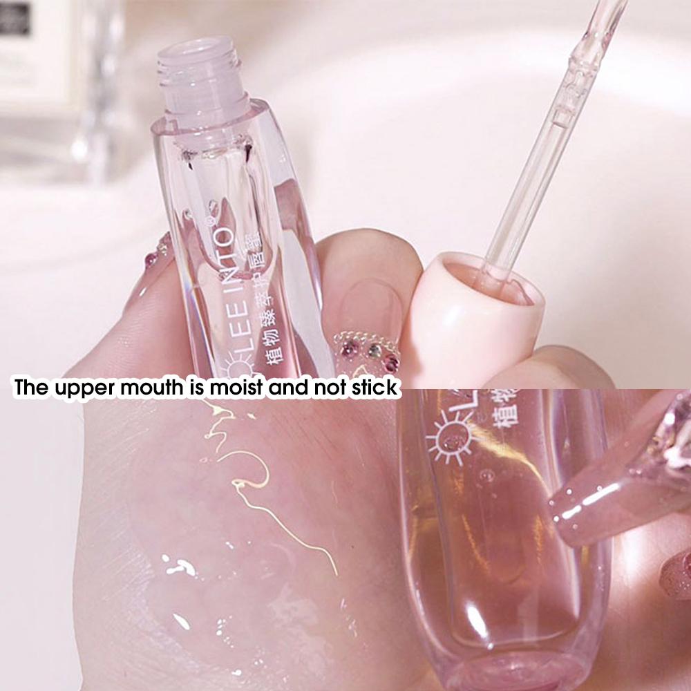 Moisturizing Lip Mask, Hydrating Plant Extract Juicy Lip Care Mask for Day & Night, Plumping Lip Oil for Women & Girls, Lip Moisturizer, Lip Treatment Oil