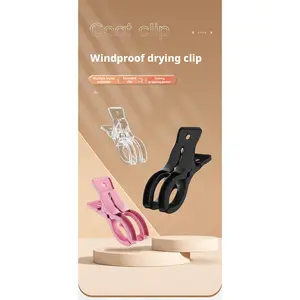 Large Windproof Plastic Clips, Heavy-Duty Laundry Pegs, Multi-use Fasteners for Quilts, Clothes and Balloons