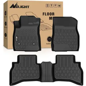Nilight TPE Floor Mats for Chevy Trailblazer (AWD Only) 2021 2022 2023 2024 2025 2026, All Weather Custom Fit Heavy Duty Floor Liners