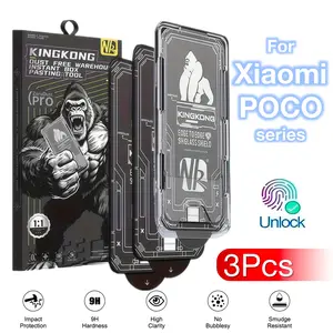 3-Pack Screen Protector for Xiaomi 17 Poco X6 X7 F6 F7 M6 C65 X6 F6 X5 M7 C75 C71 Pro Ultra 5g 4g, 9h Hardness, Dust-Free, Smooth Touch, Protection