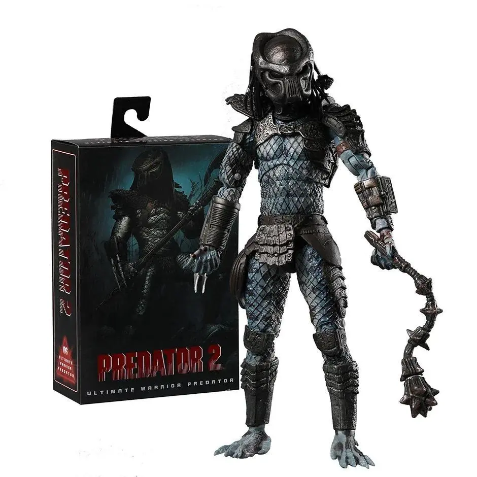 2026 Hot NECA Predator 2 Warrior Predator 30th Anniversary Action Figure, Collectible Model Toy Gift for Action Figures Enthusiasts