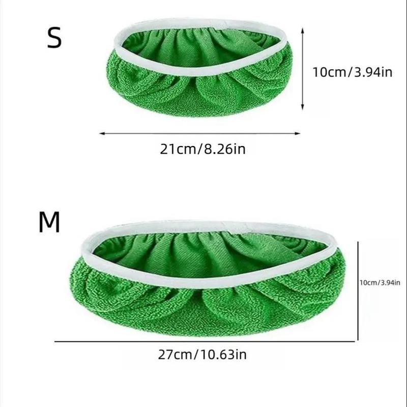 5, 10, 15, or 20 Pcs Reusable Microfiber Mop Pads, Super-Absorbent Cleaning Pads for Dry and Wet Use, Compatible with Swiffer Sweeper, Home Cleaning Supplies