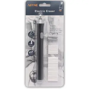 Electric Eraser/Automatic Rubber - 22pcs Refills Included (0.1 inch and 0.2 inch) for Sketch, Architects, Engineers & Students