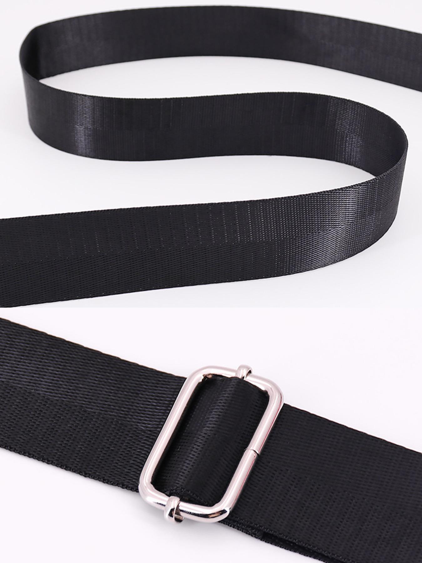 Simple Plain Color Adjustable Shoulder Strap, Lightweight Nylon Bag Strap for Women's Handbag, Portable Durable Bag Strap, Fashion Bag Accessories