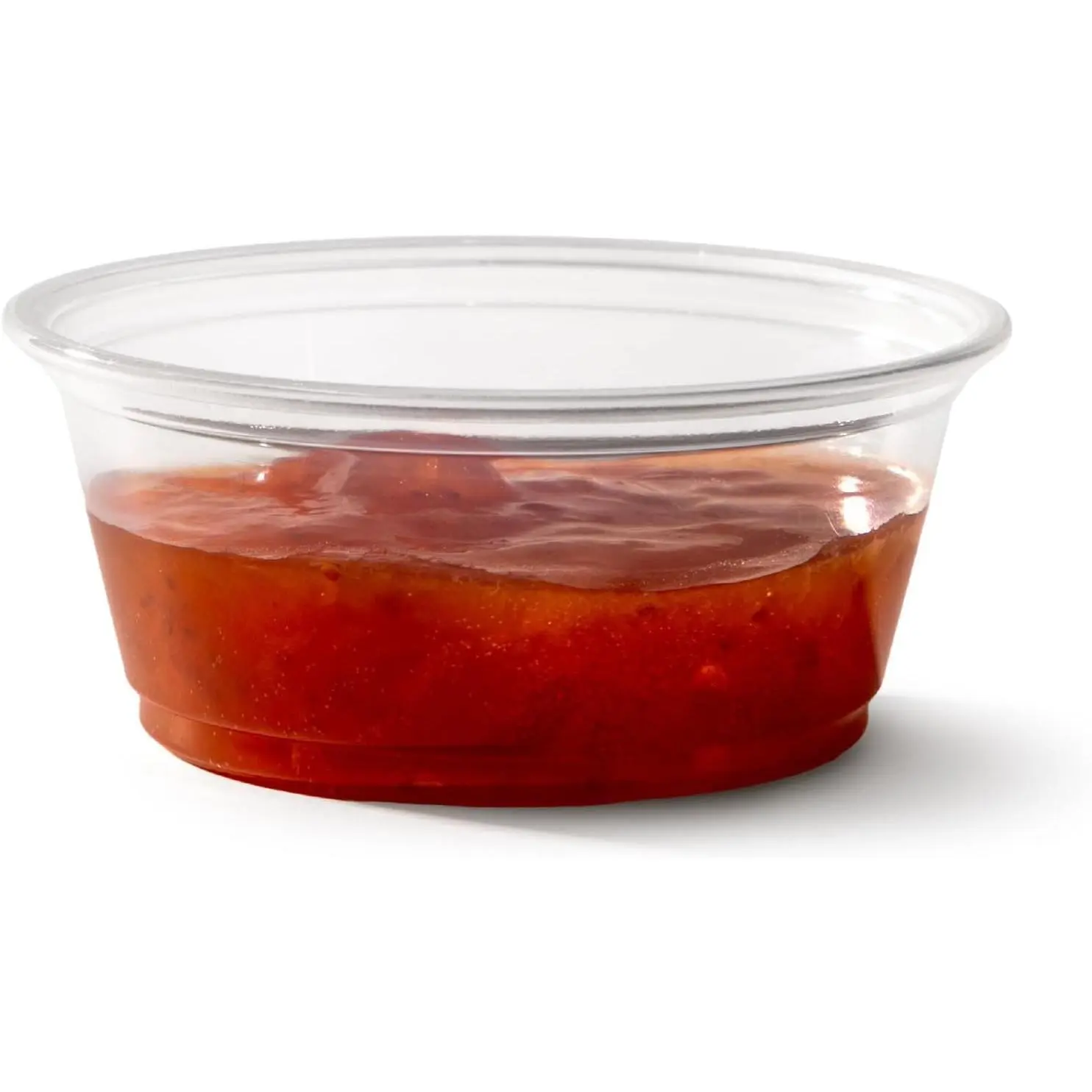 250 Pack 3.25 oz  Condiment Cups No , Disposable Jello Shots Containers, Small Dipping Sauce Cups, Plastic Ramekins in Bulk, Stackable Souffle Cups for Sample, Portioning