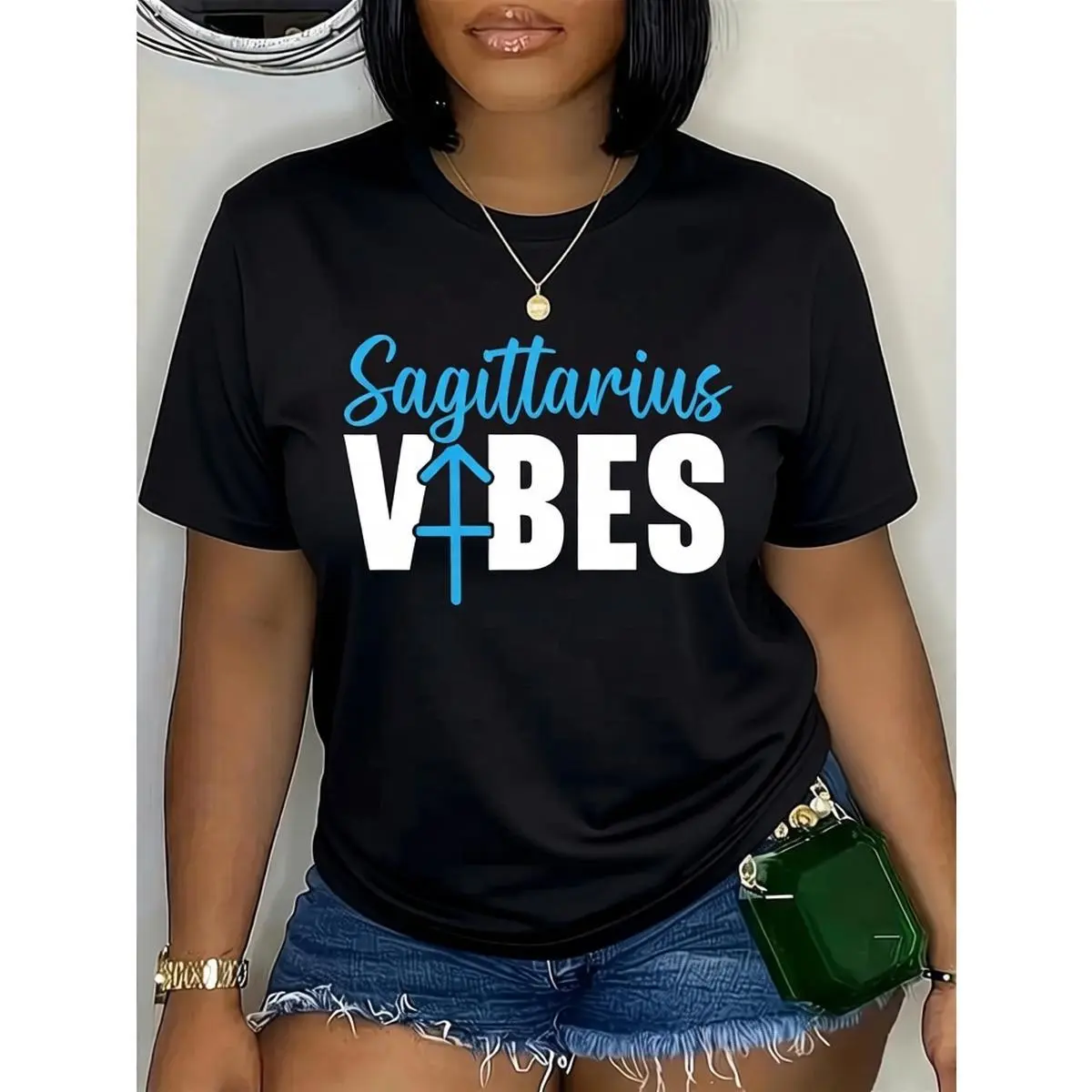 100% Cotton Zodiac Sign Sagittarius Constellation Horoscope T-Shirt