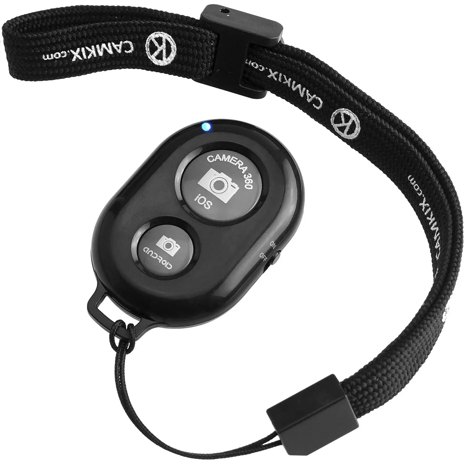 Camera Shutter Remote Control with Bluetooth Wireless Technology - Create Amazing Photos and Videos Hands-Free - Works with Most Smartphones and Tablets (iOS and Android)