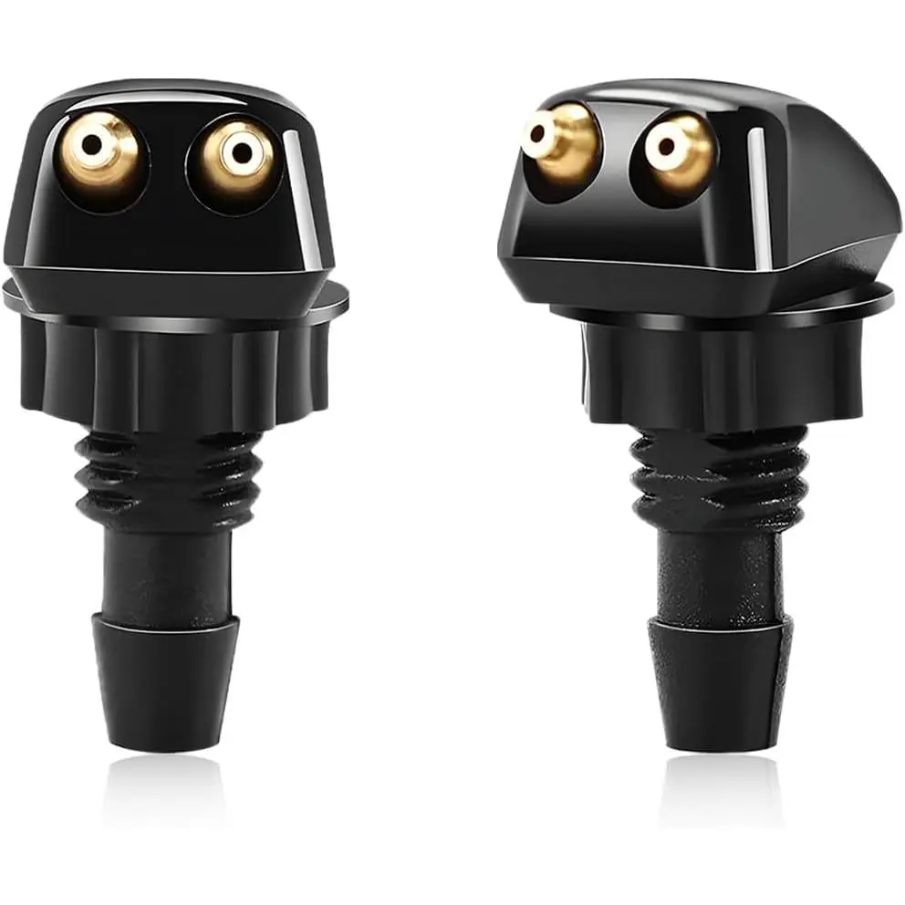 2 count Front Windshield Washer Nozzles, Left Right Wiper Sprayer Jet   , Windscreen Washer Nozzles Kit for    ,  Accessories