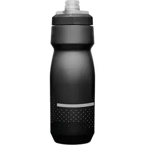 CamelBak Podium Bike Squeeze Water Bottle, High Flow Easy Squeeze Design for Cycling Performance, 24oz, Black