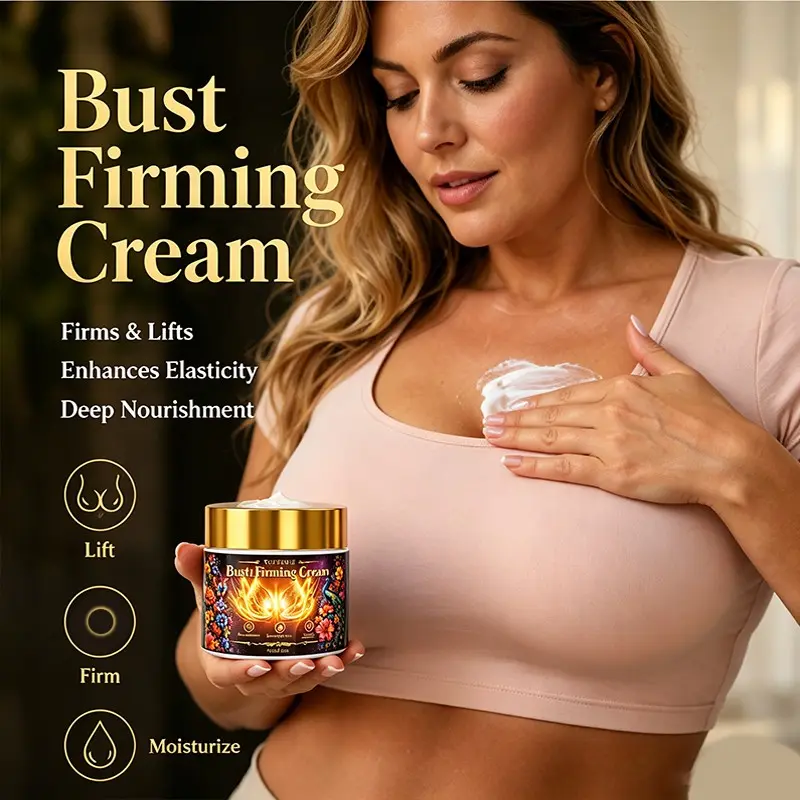 Yuitikue Breast Firming Cream 60g, Glycerin Liquid Paraffin Deep Nourishment, Enhances Skin Elasticity, Moisturizing Lotion for Breasts