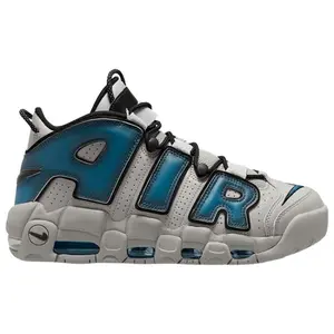 Nike Air More Uptempo Industrial Blue Mid-Top Retro Basketball Shoes for Men and Women Verifiable, with credentials and supporting global authentication