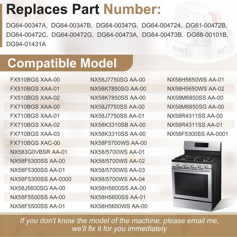 Upgraded Gas Stove Knob Compatible with Stainless Steel, Replacement Part for Kitchen Equipment, Durable Design, Easy Installation