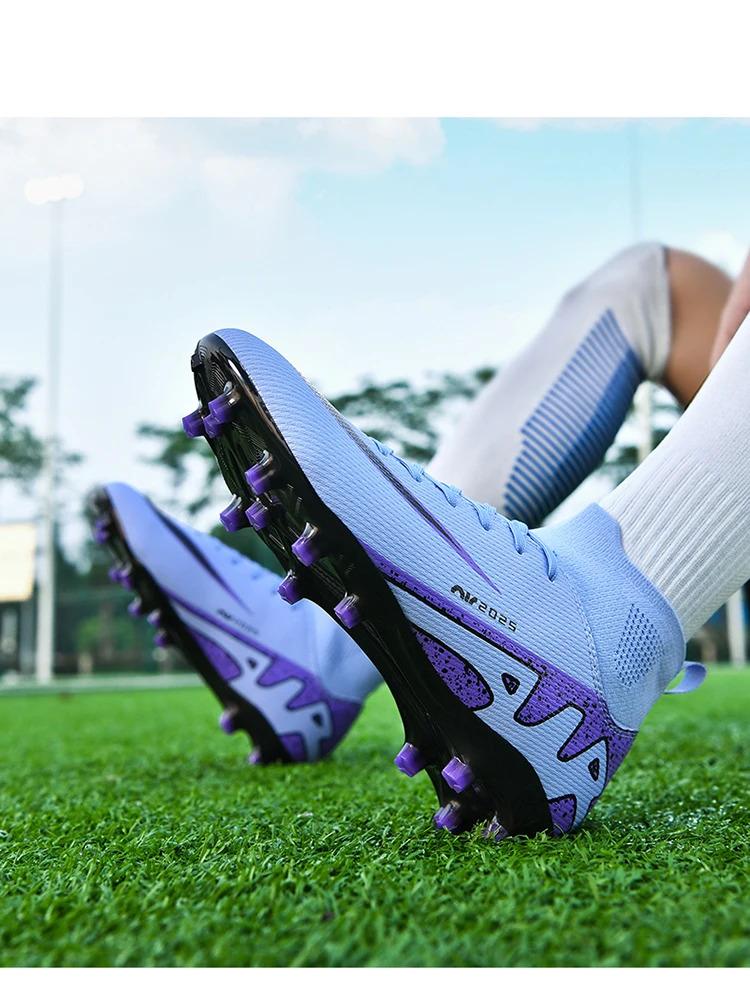 Unisex Soccer Shoes TF/AG Society Futsal Top Quality Unisex Training Football Shoes Original Resistant Comfortable Football Boots Unisex Soccer Shoes TF/AG Society Futsal Top Quality Unisex Training Football Shoes Original Resistant Comfortable Football Boots